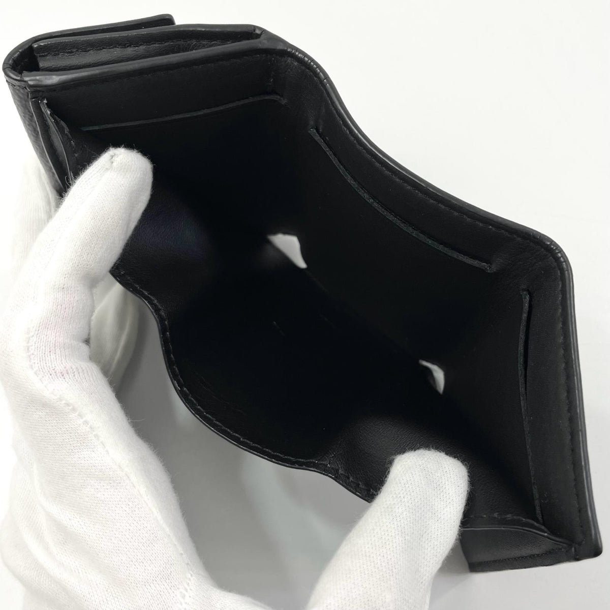 【中古】LOUIS VUITTON | ルイ・ヴィトン ディスカバリーコンパクトウォレット モノグラム エクリプス 三つ折り財布 M45417 ブラック×グレー【尾張小牧店】 8682
