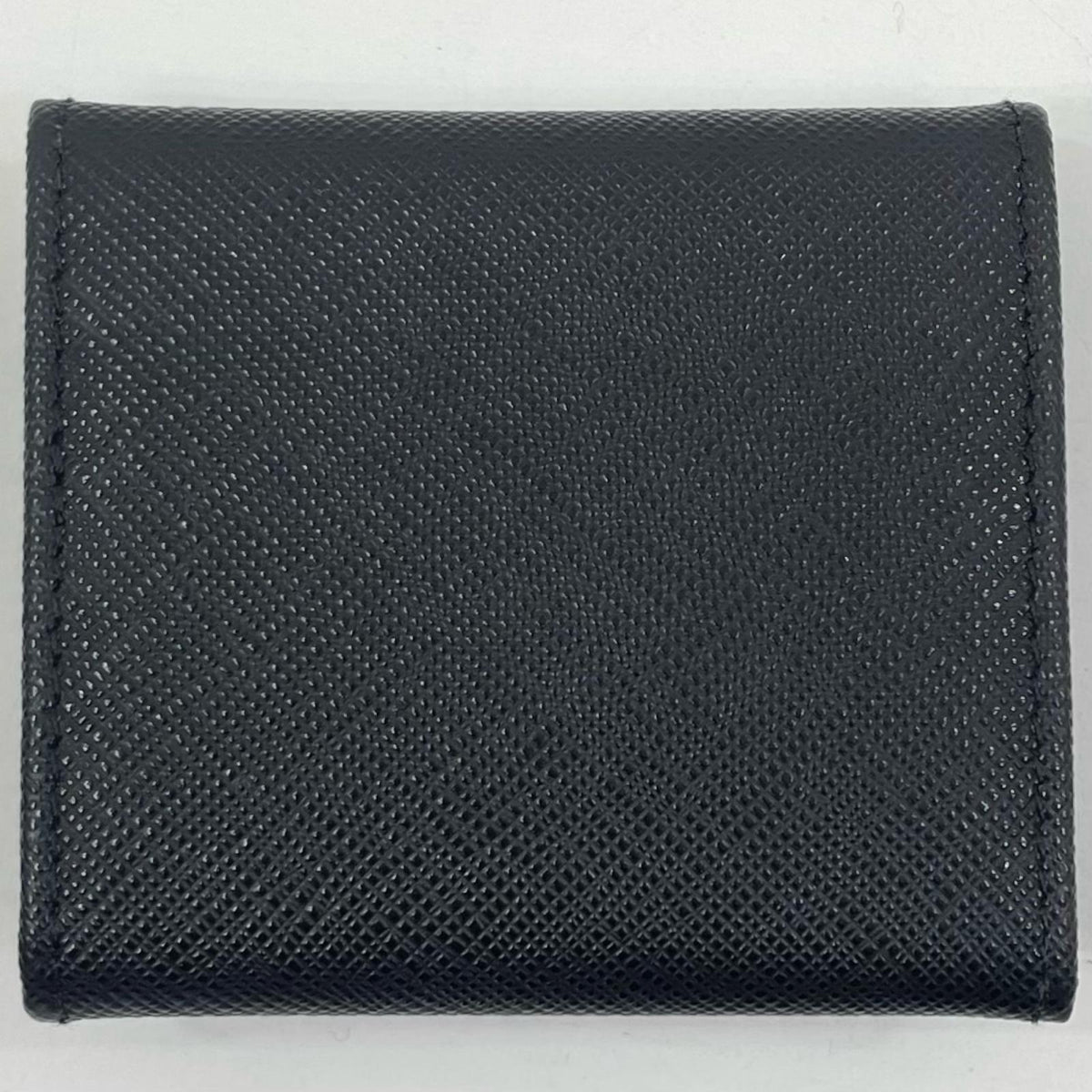 【中古】PRADA | プラダ サフィアーノ トライアングル ロゴ コインケース 2MM935 ブラック【尾張小牧店】