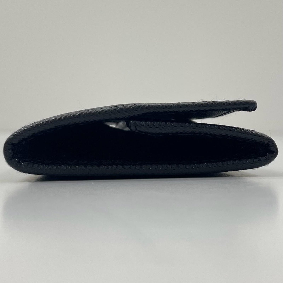 【中古】PRADA | プラダ サフィアーノ トライアングル ロゴ コインケース 2MM935 ブラック【尾張小牧店】