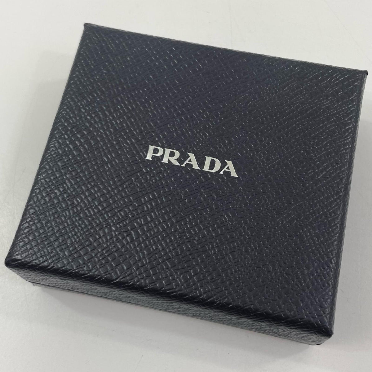 【中古】PRADA | プラダ サフィアーノ トライアングル ロゴ コインケース 2MM935 ブラック【尾張小牧店】