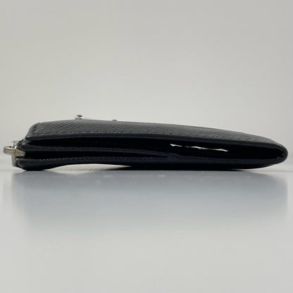 【中古】PRADA | プラダ サフィアーノ トライアングル 二つ折り財布 1ML050 ブラック【尾張小牧店】