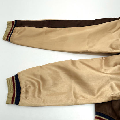 【中古】TAILOR TOYO(東洋エンタープライズ) | テイラートウヨウ　リバーシブル スーベニアジャケット スカジャン　TT11145 ブラウン×ネイビー サイズ：L【尾張小牧店】