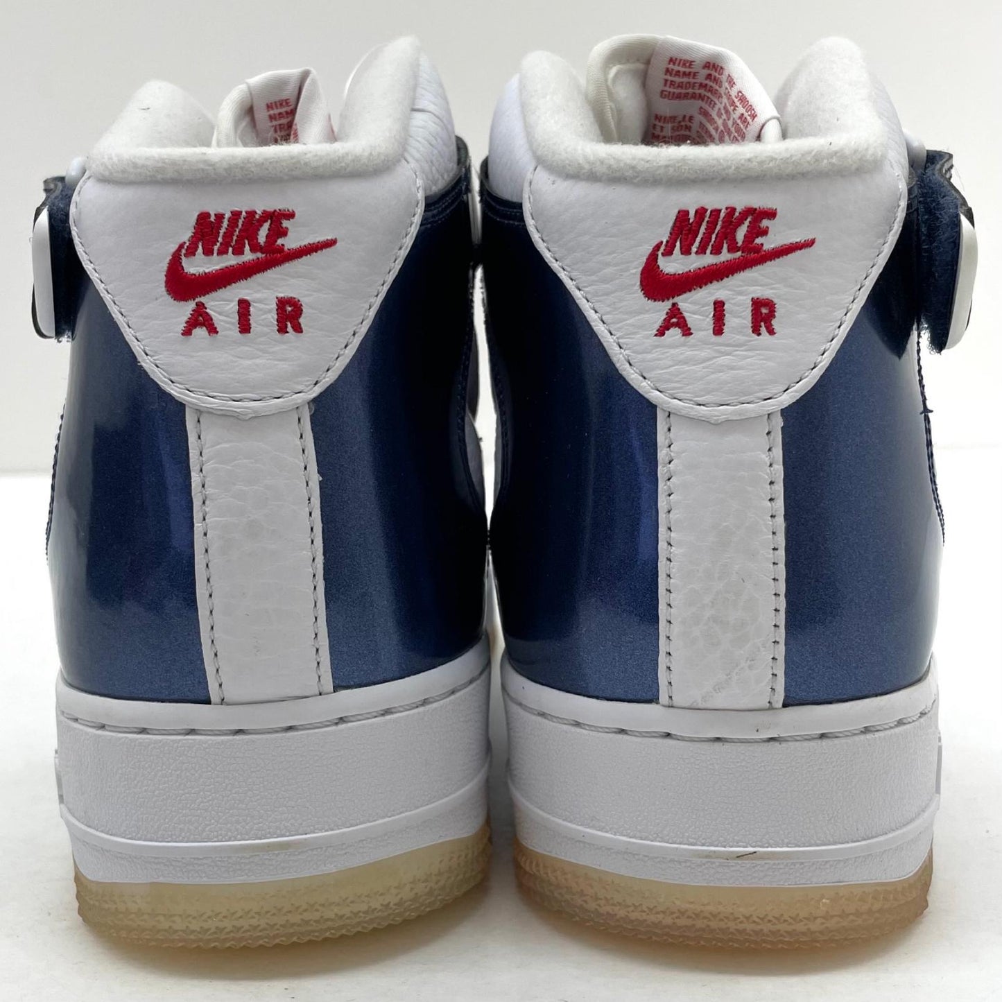 【中古】NIKE | ナイキ Air Force 1 Mid QS "University Red and Midnight Navy"/エアフォース1 ミッド QS "ユニバーシティ レッド アンド ミッドナイト ネイビー" スニーカー 靴　DH5623-101 ホワイト×ブルー×レッド 29cm【尾張小牧店】
