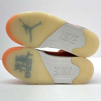 【中古】NIKE×DJ Khaled | ナイキ×DJ キャレド Air Jordan 5 Retro "Crimson Bliss"/エアジョーダン5 レトロ "クリムゾン ブリス" スニーカー 靴　DV4982-641 ピンク 27cm【尾張小牧店】