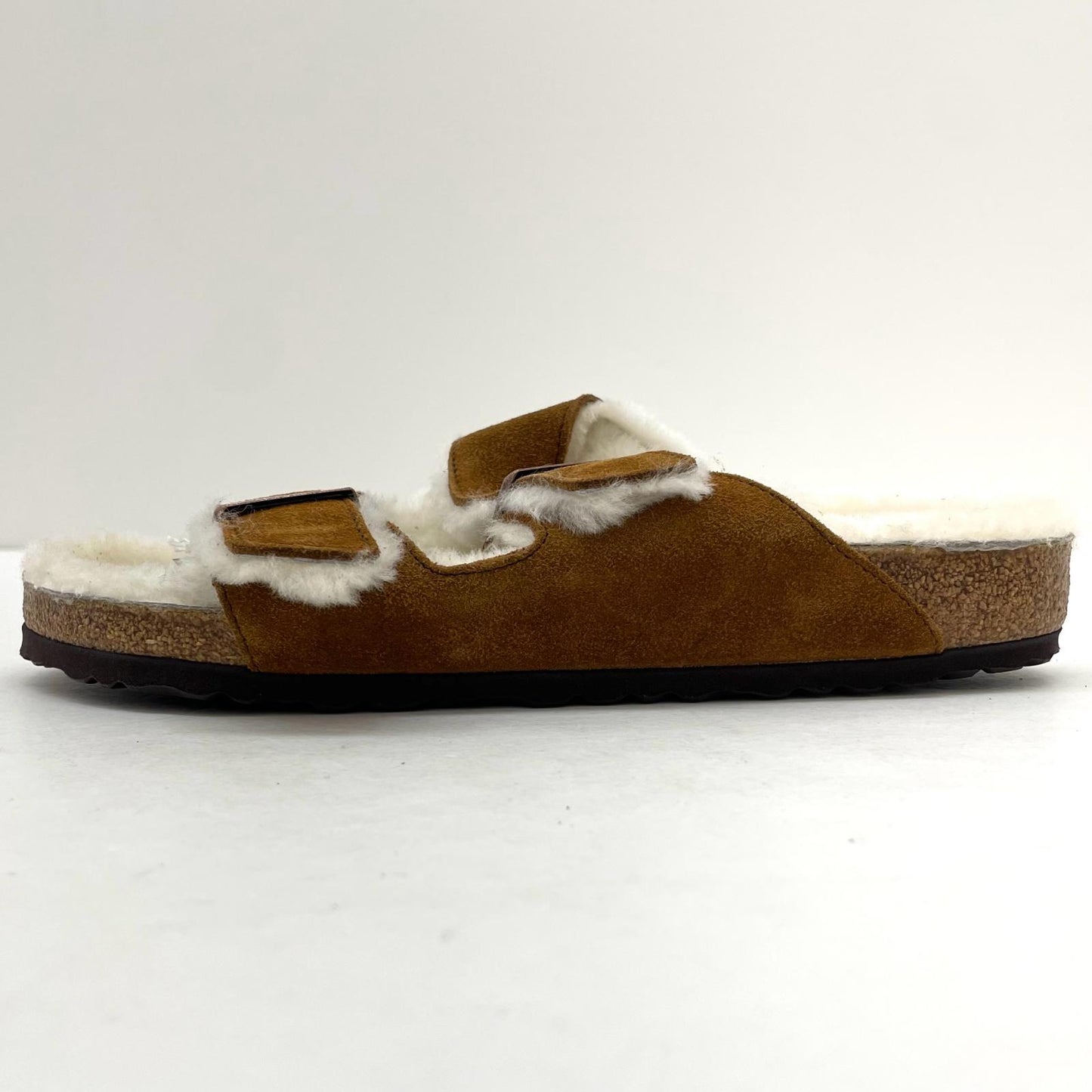 【中古】BIRKENSTOCK | ビルケンシュトック Arizona Fur アリゾナ サンダル 1001128 ブラウン 27cm【尾張小牧店】