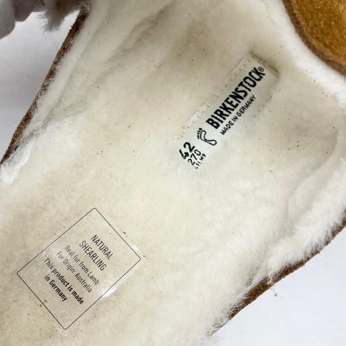 【中古】BIRKENSTOCK | ビルケンシュトック Arizona Fur アリゾナ サンダル 1001128 ブラウン 27cm【尾張小牧店】