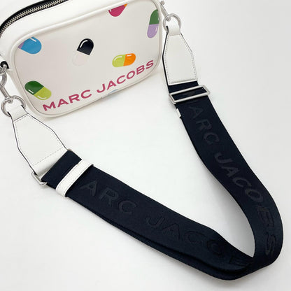 【中古】MARC JACOBS | マークジェイコブス ピル・カプセル ショルダーバッグ ホワイト【尾張小牧店】