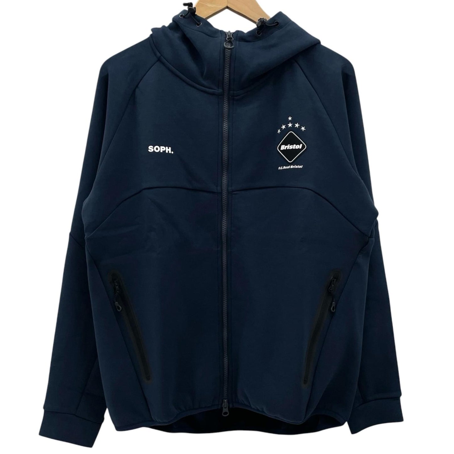 【中古】FCRB | エフシーアールビー　ジャケット　ジャージ パンツセットアップ ネイビー サイズ：S【尾張小牧店】