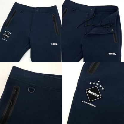 【中古】FCRB | エフシーアールビー　ジャケット　ジャージ パンツセットアップ ネイビー サイズ：S【尾張小牧店】