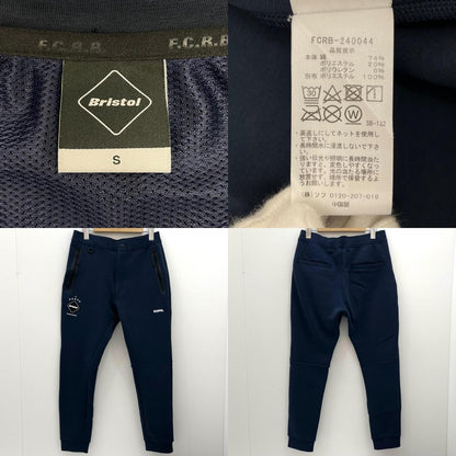 【中古】FCRB | エフシーアールビー　ジャケット　ジャージ パンツセットアップ ネイビー サイズ：S【尾張小牧店】