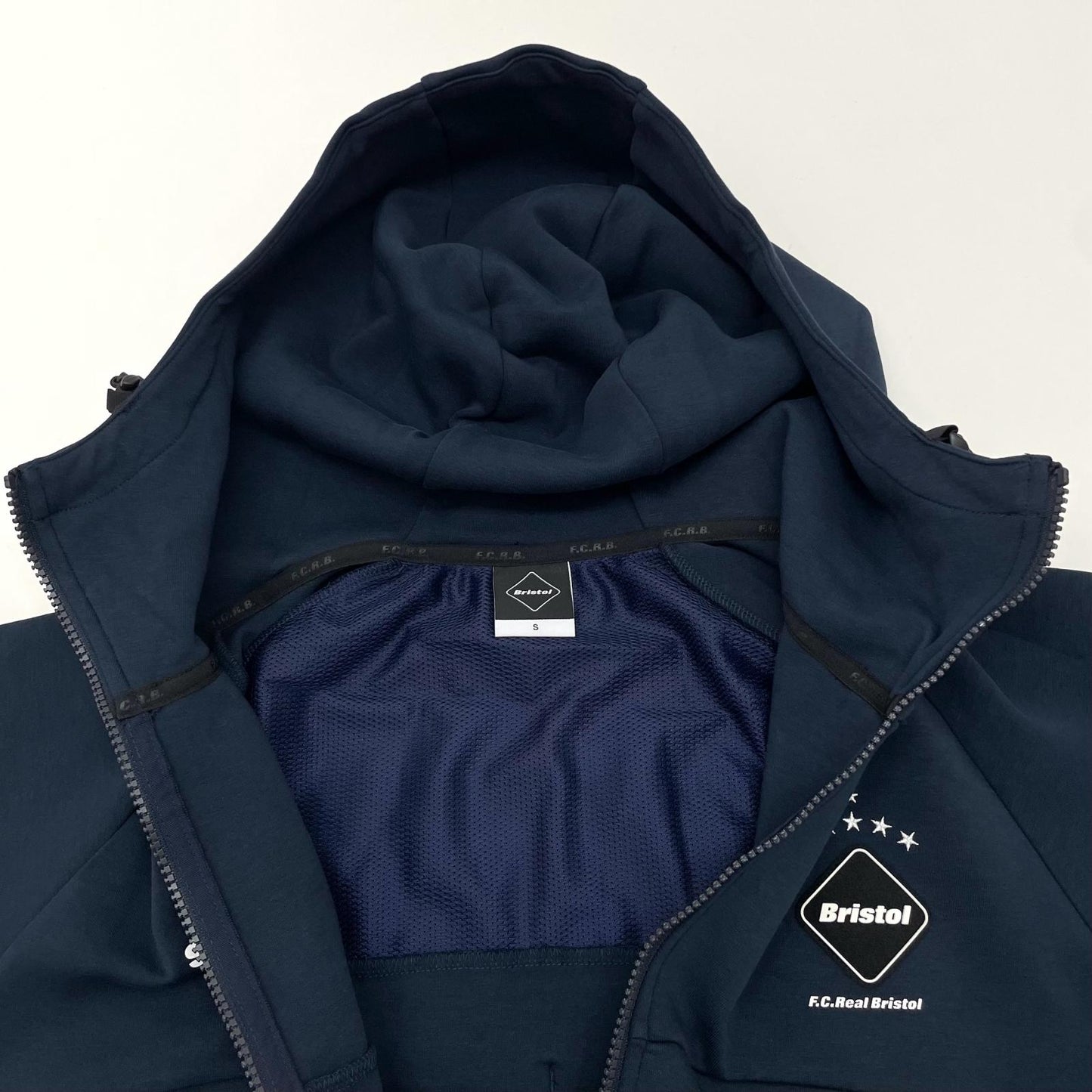 【中古】FCRB | エフシーアールビー　ジャケット　ジャージ パンツセットアップ ネイビー サイズ：S【尾張小牧店】