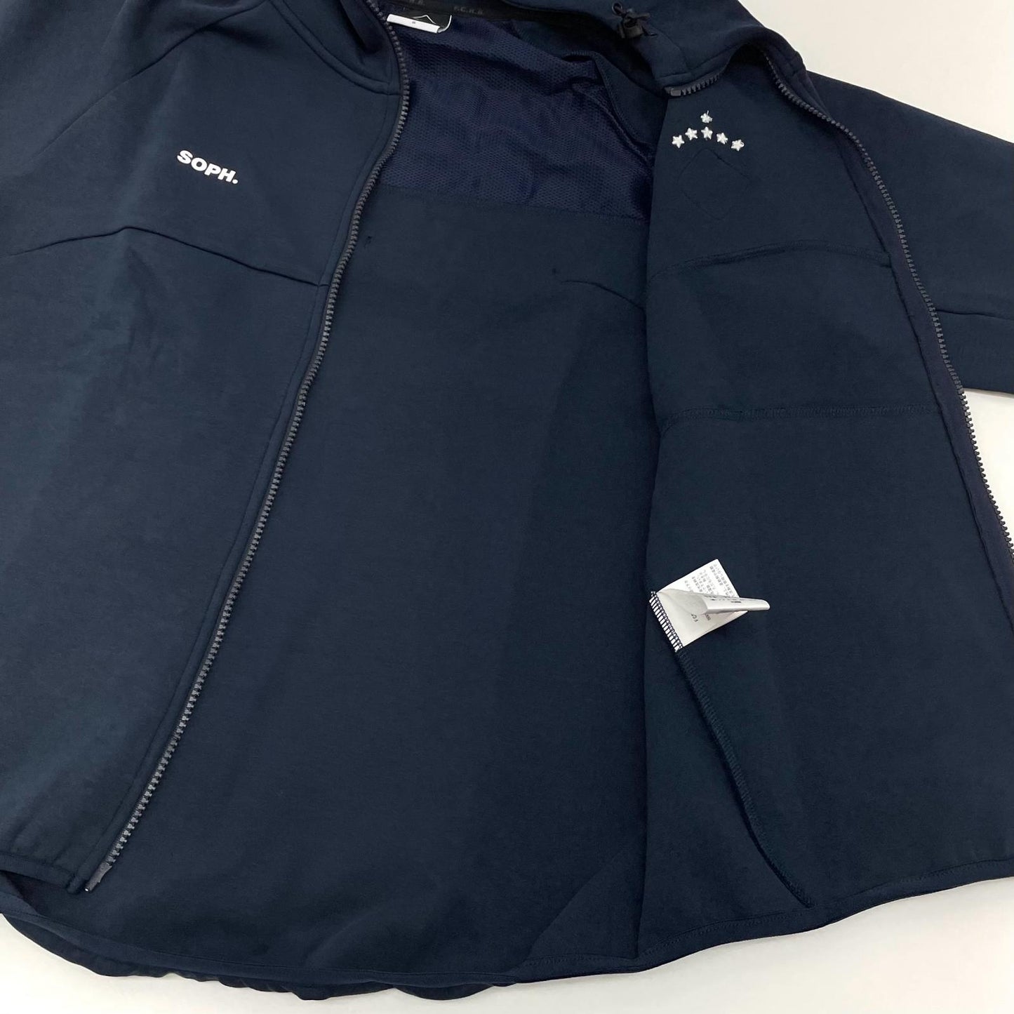【中古】FCRB | エフシーアールビー　ジャケット　ジャージ パンツセットアップ ネイビー サイズ：S【尾張小牧店】