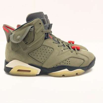 NIKE | ナイキ Travis Scott × Nike Air Jordan 6 Retro スニーカー 27.5cm CN1084-200 カーキ【尾張小牧店】