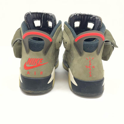 NIKE | ナイキ Travis Scott × Nike Air Jordan 6 Retro スニーカー 27.5cm CN1084-200 カーキ【尾張小牧店】