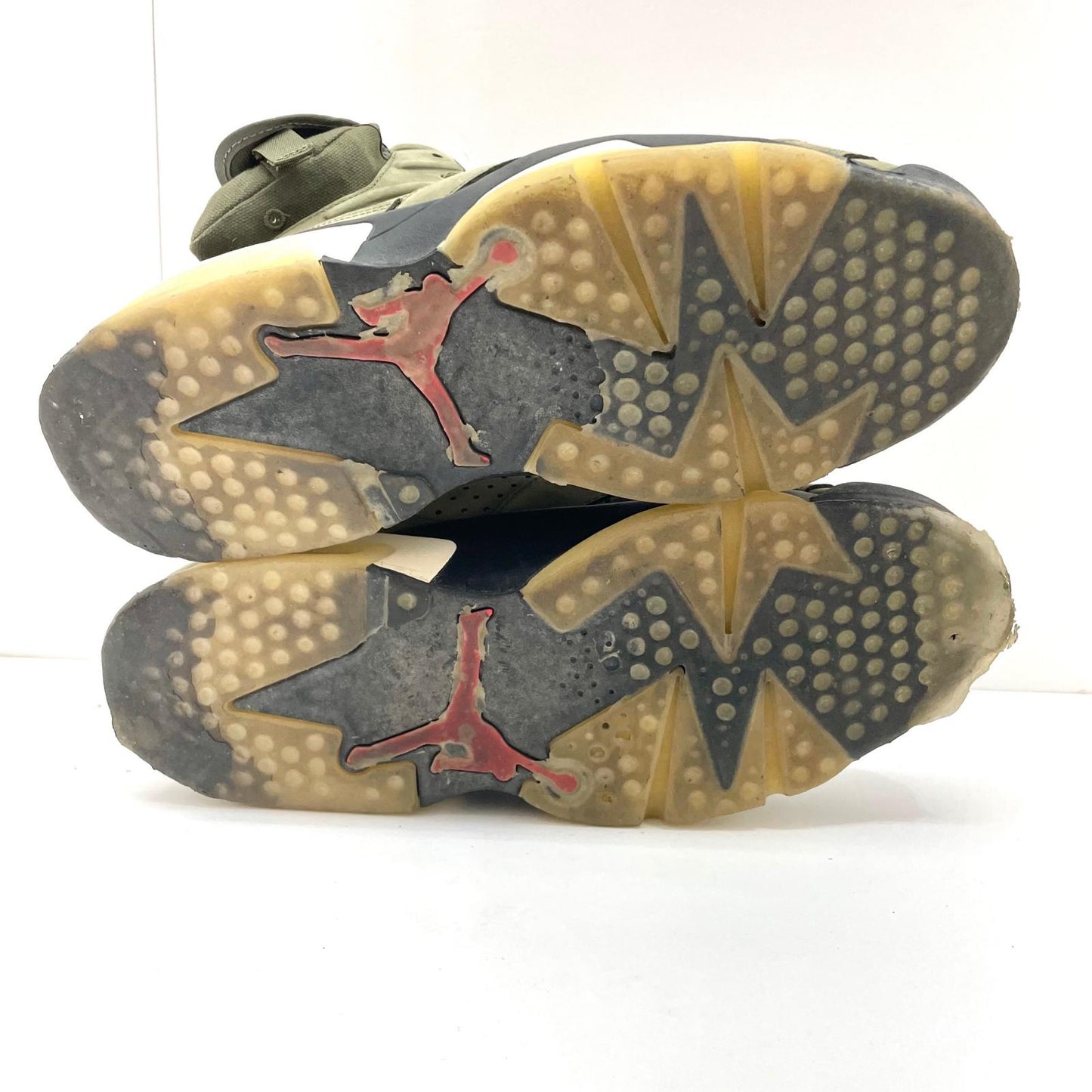 NIKE | ナイキ Travis Scott × Nike Air Jordan 6 Retro スニーカー 27.5cm CN1084-200 カーキ【尾張小牧店】
