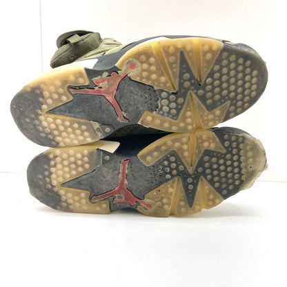 NIKE | ナイキ Travis Scott × Nike Air Jordan 6 Retro スニーカー 27.5cm CN1084-200 カーキ【尾張小牧店】