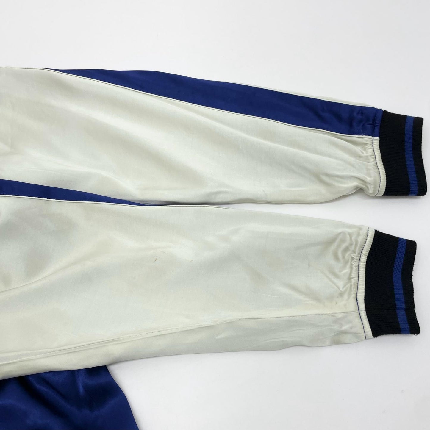 【中古】今昔 | KON-JAKU スーベニアジャケット スカジャン　ブルー×ホワイト サイズ：M【尾張小牧店】