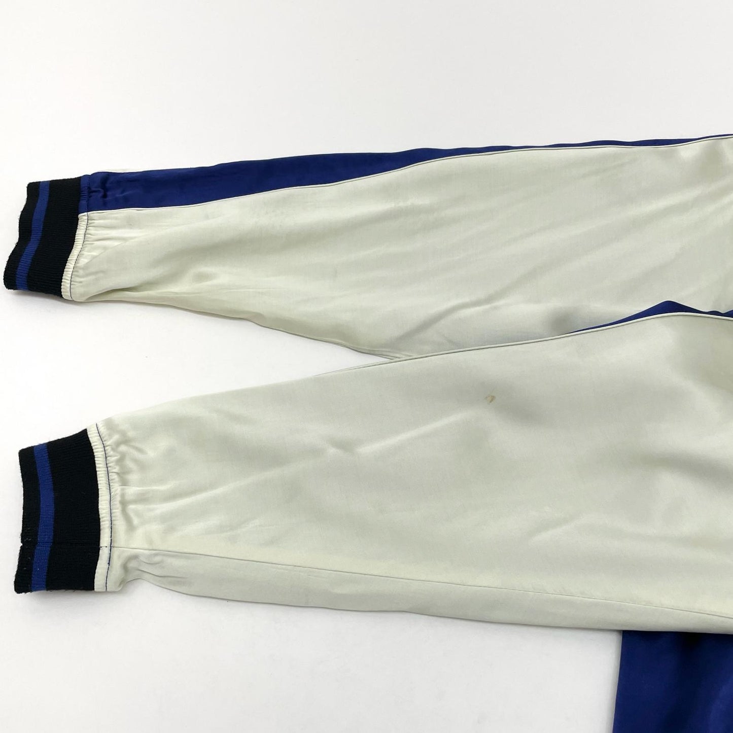 【中古】今昔 | KON-JAKU スーベニアジャケット スカジャン　ブルー×ホワイト サイズ：M【尾張小牧店】