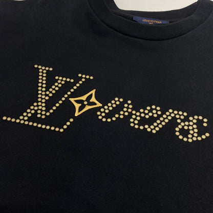 【中古】LOUIS VUITTON | ルイ・ヴィトン　24AW 長袖スウェット RM242MQ FWC HQY88W ブラック サイズ：XXXL【尾張小牧店】