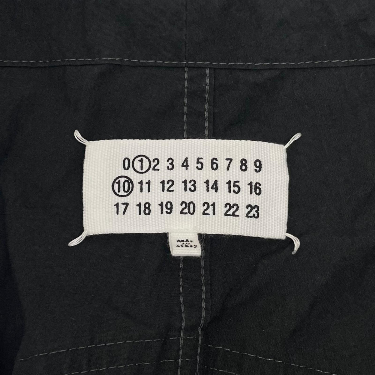 【中古】Maison Margiela | メゾンマルジェラ カーゴパンツ S50KA0670 M35289 ブラック サイズ：52【尾張小牧店】