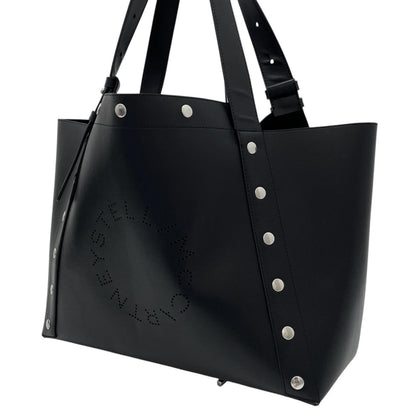 【中古】Stella McCartney | ステラマッカートニー Stella Studs Large Tote Bag トートバッグ ブラック【尾張小牧店】