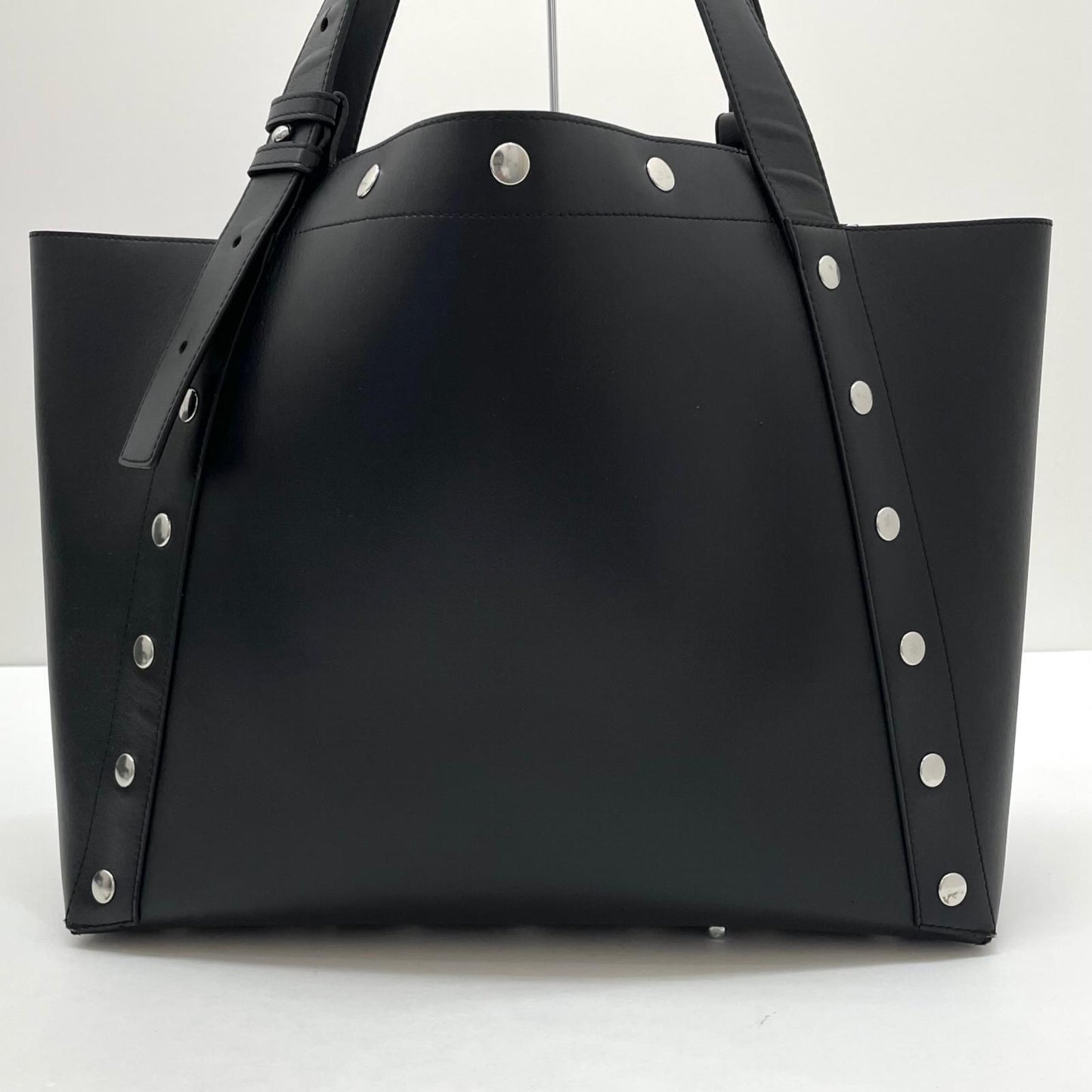 【中古】Stella McCartney | ステラマッカートニー Stella Studs Large Tote Bag トートバッグ ブラック【尾張小牧店】