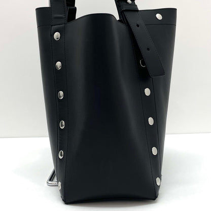 【中古】Stella McCartney | ステラマッカートニー Stella Studs Large Tote Bag トートバッグ ブラック【尾張小牧店】