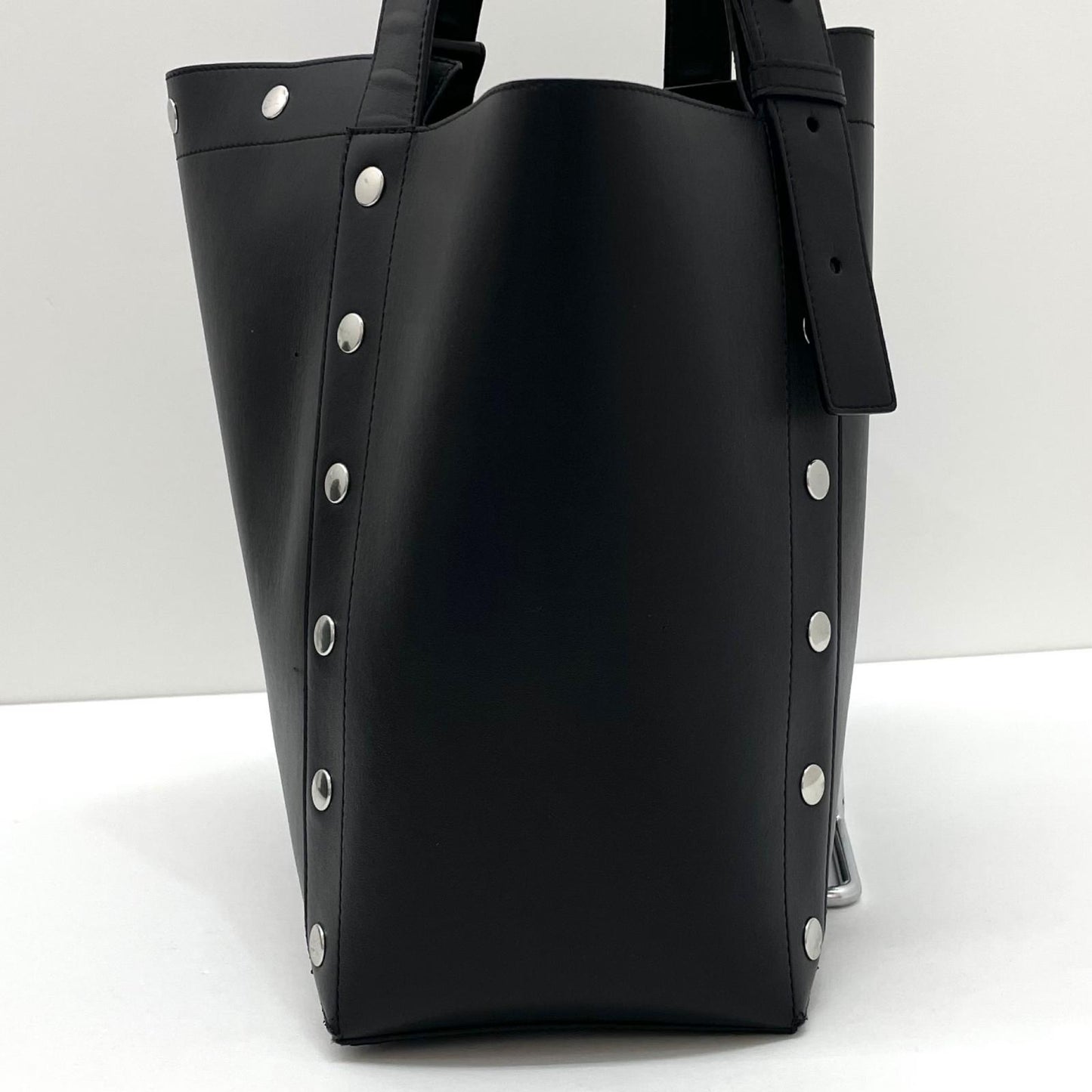 【中古】Stella McCartney | ステラマッカートニー Stella Studs Large Tote Bag トートバッグ ブラック【尾張小牧店】