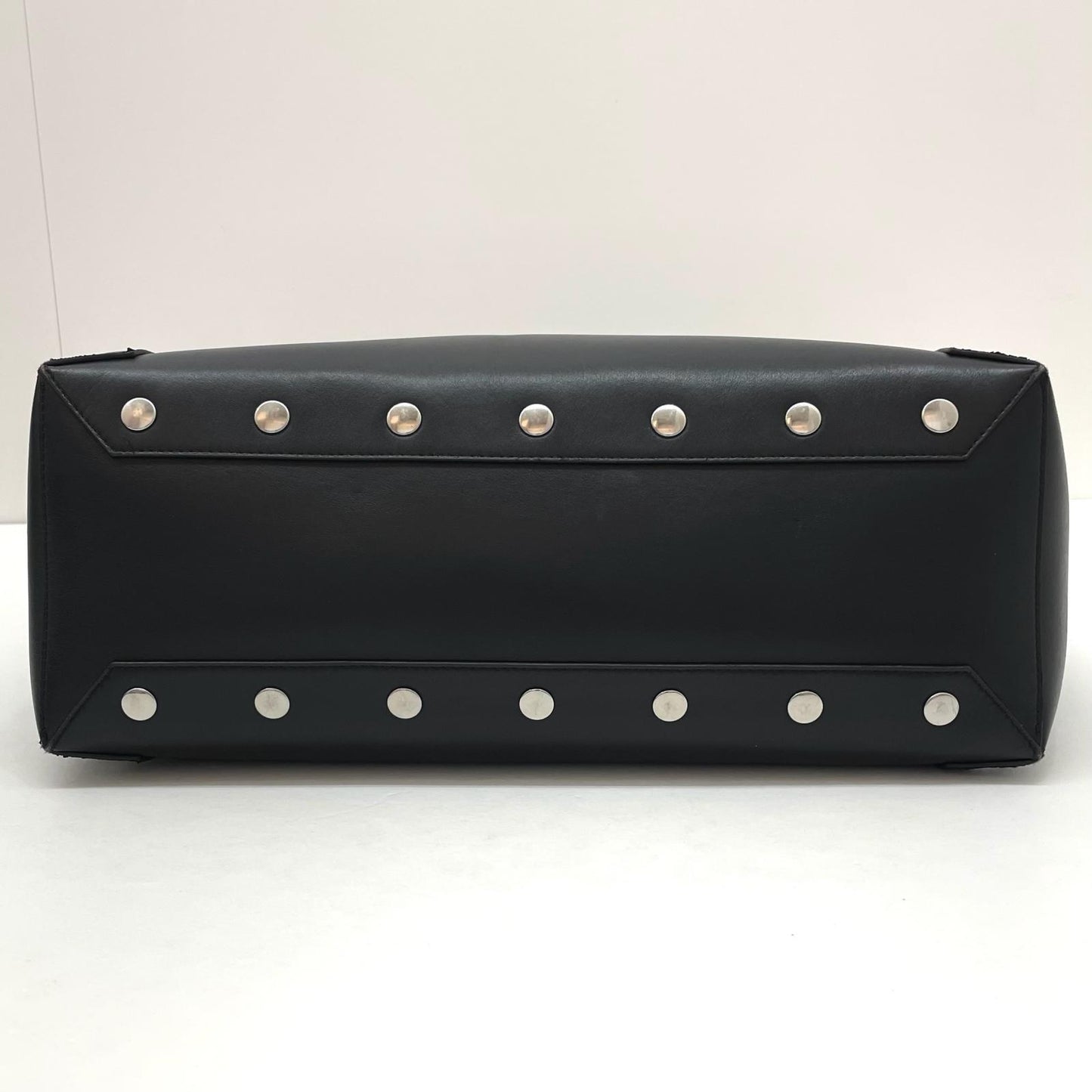 【中古】Stella McCartney | ステラマッカートニー Stella Studs Large Tote Bag トートバッグ ブラック【尾張小牧店】