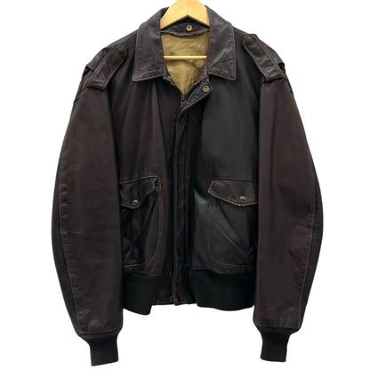 【中古】schott | ショット A-2 フライトジャケット ブラウン サイズ：50【尾張小牧店】