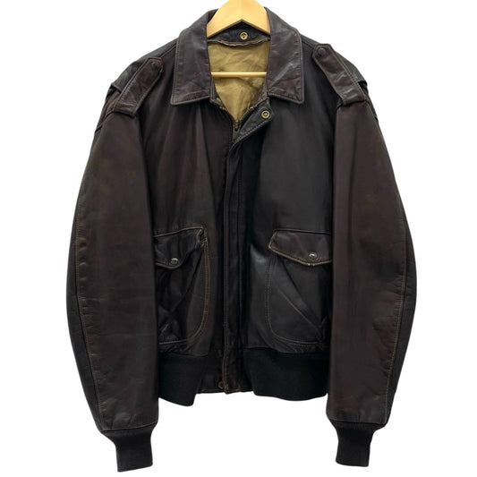 【中古】schott | ショット A-2 フライトジャケット ブラウン サイズ：50【尾張小牧店】