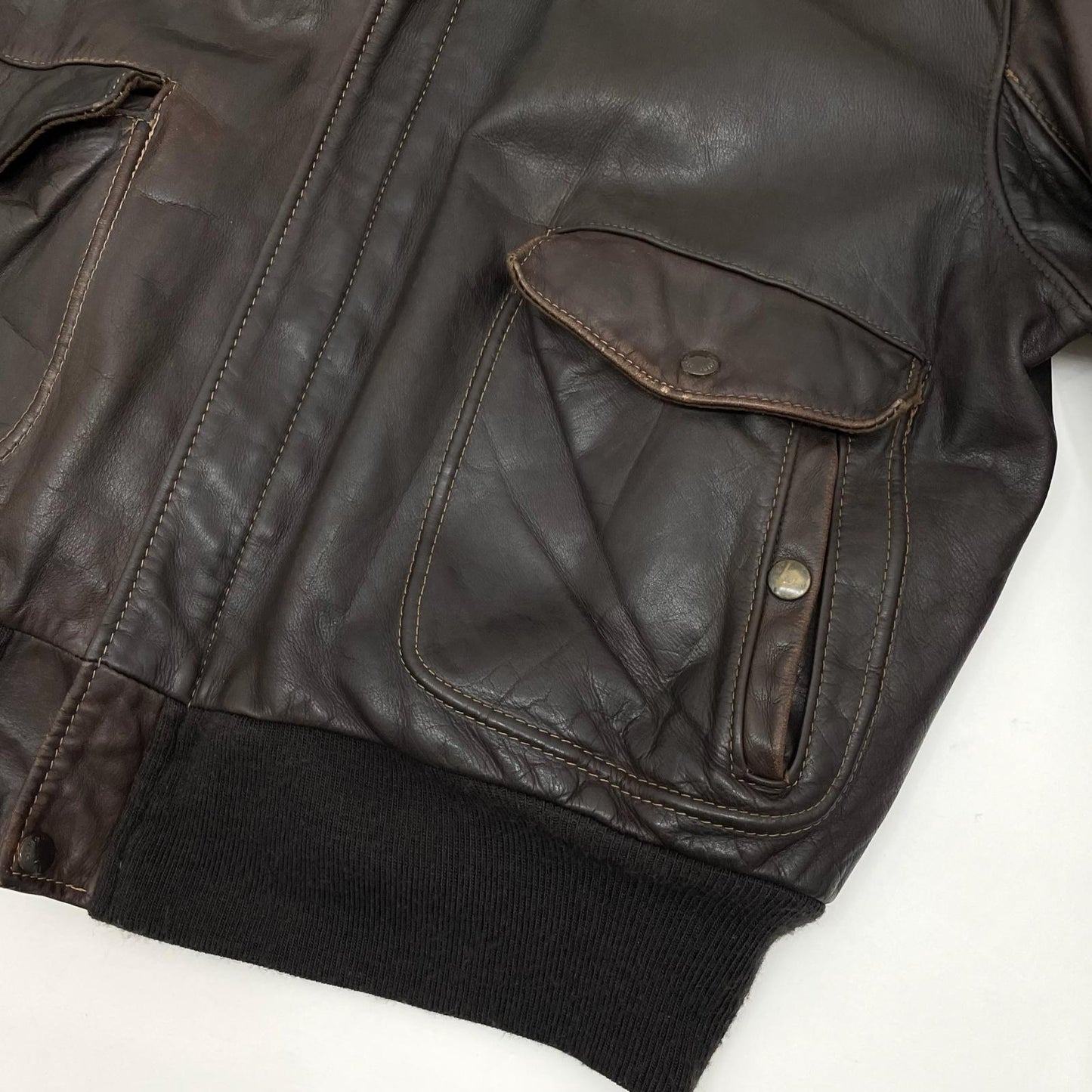 【中古】schott | ショット A-2 フライトジャケット ブラウン サイズ：50【尾張小牧店】