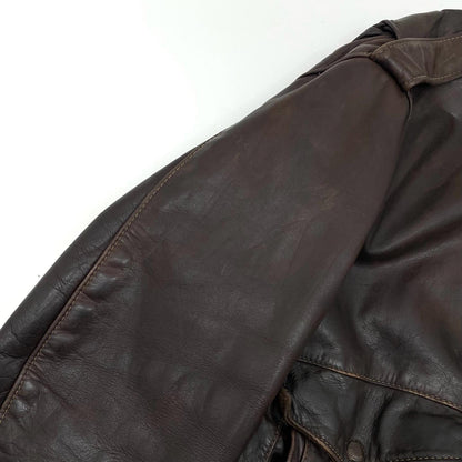 【中古】schott | ショット A-2 フライトジャケット ブラウン サイズ：50【尾張小牧店】