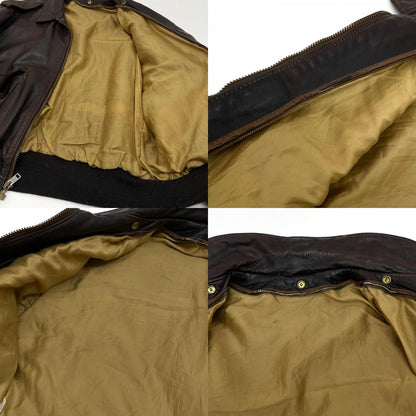 【中古】schott | ショット A-2 フライトジャケット ブラウン サイズ：50【尾張小牧店】