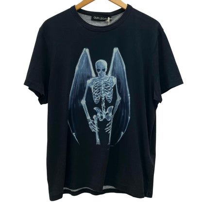 【中古】Our Legacy | アワーレガシー NEW BOX T-SHIRT(Fallen Angel Print) 半袖Ｔシャツ M2266NF ブラック サイズ：44【尾張小牧店】