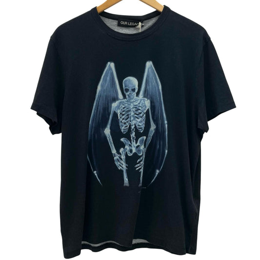 【中古】Our Legacy | アワーレガシー NEW BOX T-SHIRT(Fallen Angel Print) 半袖Ｔシャツ M2266NF ブラック サイズ：44【尾張小牧店】