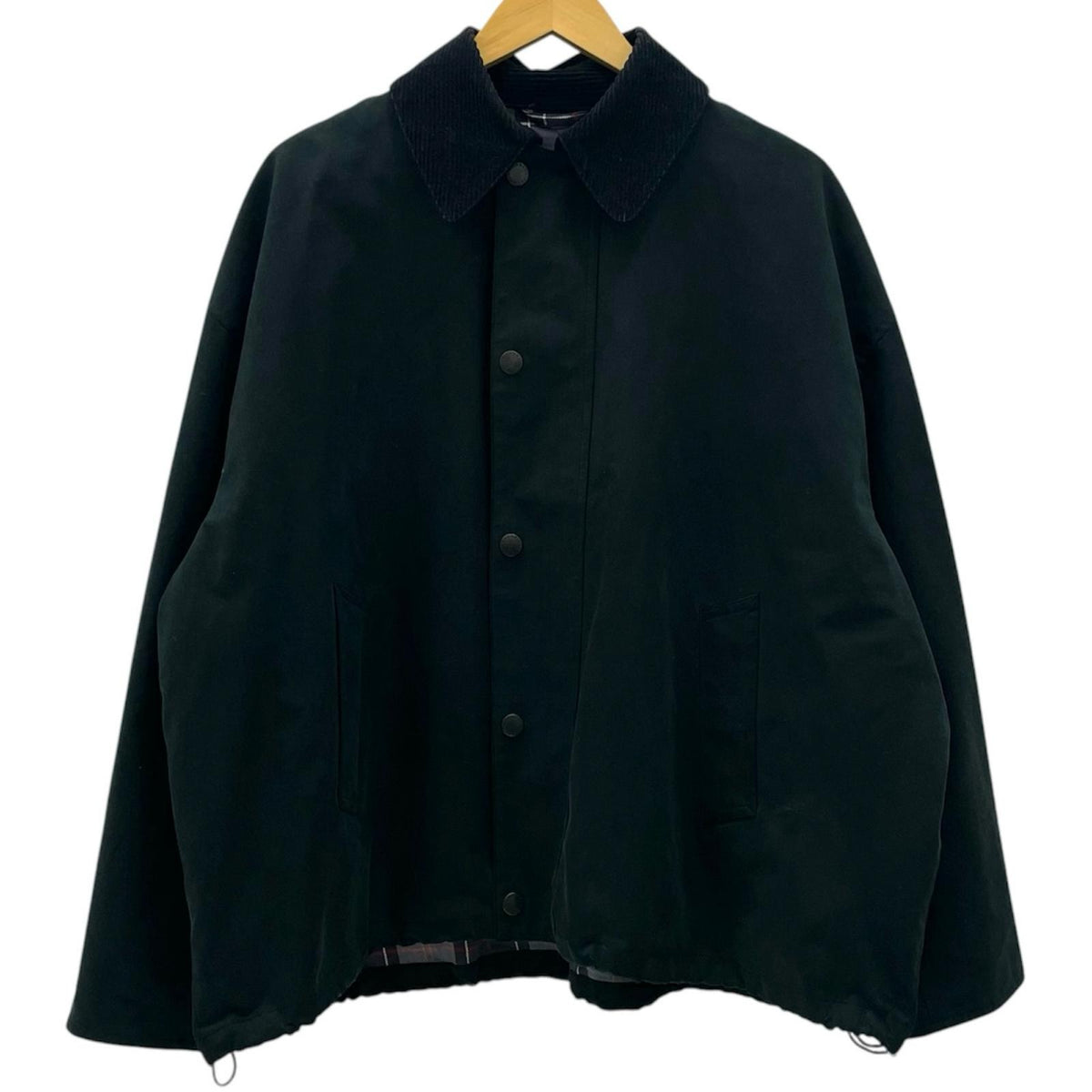【中古】Barbour×URBS×SEE SEE | バーブァー Transport set-in sleeve トランスポートジャケット 242MCAS146 ブラック サイズ：L【尾張小牧店】
