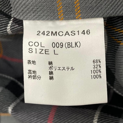 【中古】Barbour×URBS×SEE SEE | バーブァー Transport set-in sleeve トランスポートジャケット 242MCAS146 ブラック サイズ：L【尾張小牧店】