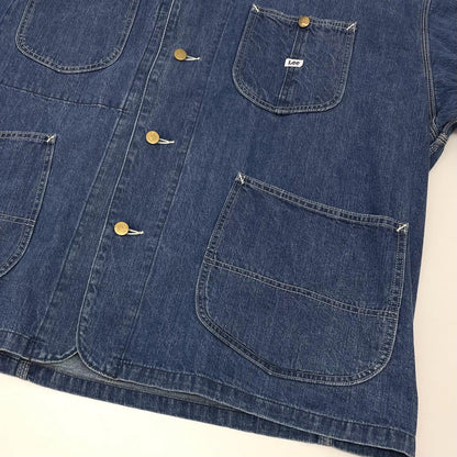 【中古】Lee | リー　SUPER SIZED LOCO JACKET カバーオール LM4687 ブルー サイズ：L【尾張小牧店】