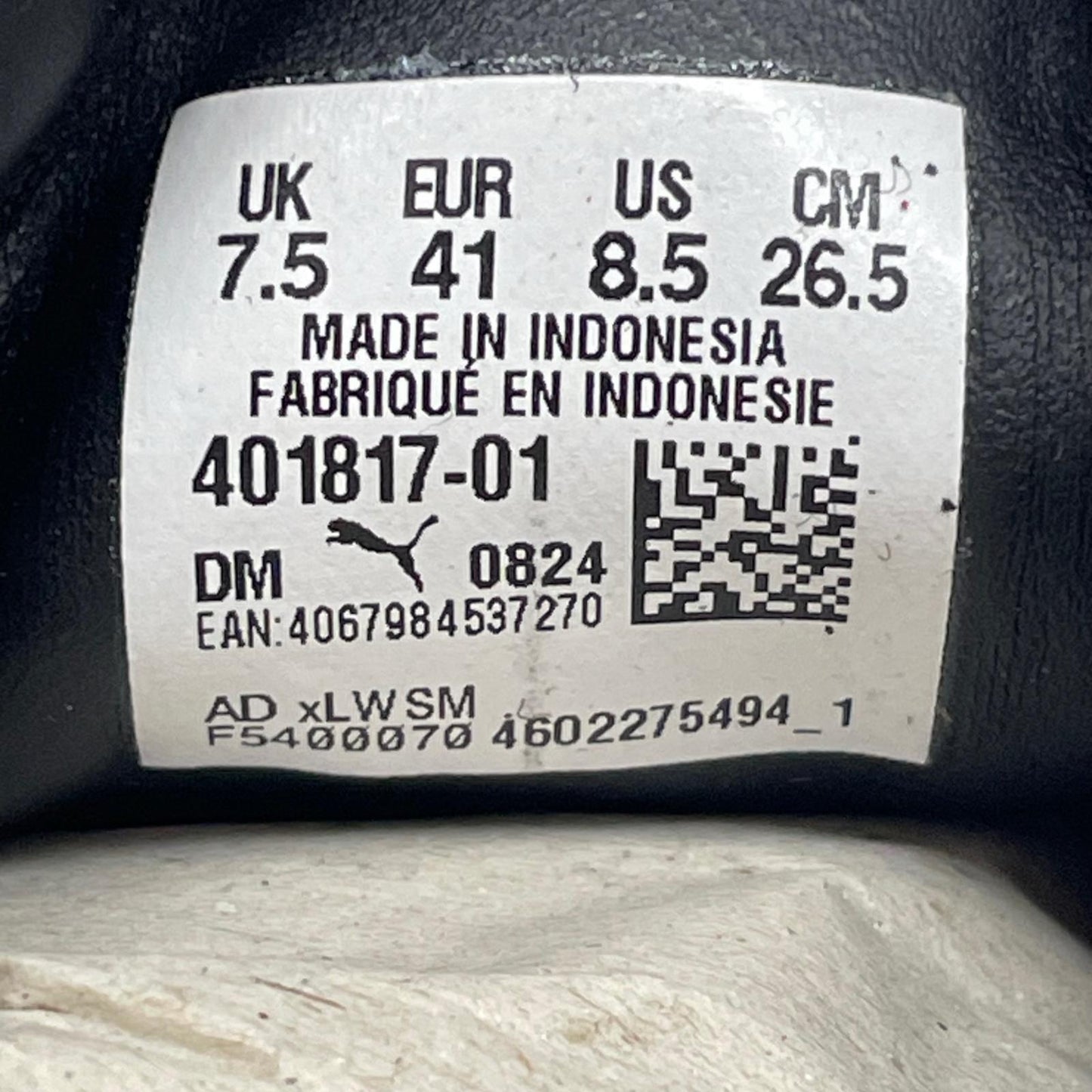 PUMA | プーマ SUEDE VTG スニーカー 26.5cm 401817 01 ブラック【尾張小牧店】