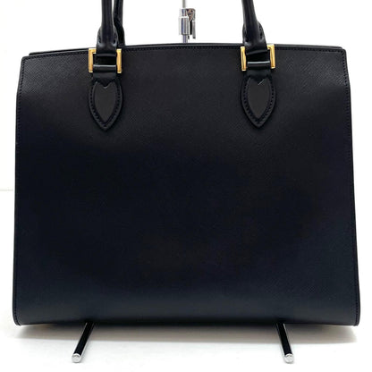 【中古】PRADA | プラダ　サフィアーノ 2wayバッグ ハンドバッグ　ショルダーバッグ　1BA227　ブラック【尾張小牧店】