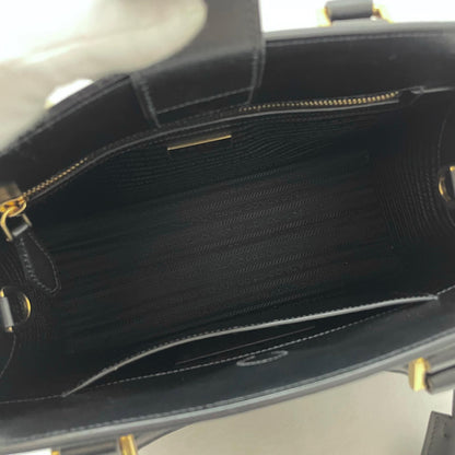 【中古】PRADA | プラダ　サフィアーノ 2wayバッグ ハンドバッグ　ショルダーバッグ　1BA227　ブラック【尾張小牧店】