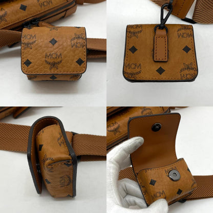 【中古】MCM | エム・シー・エム　ヴィセトス オリジナル マルチファンクション ショルダーバッグ MMRBSBF05C0001　キャメル【尾張小牧店】
