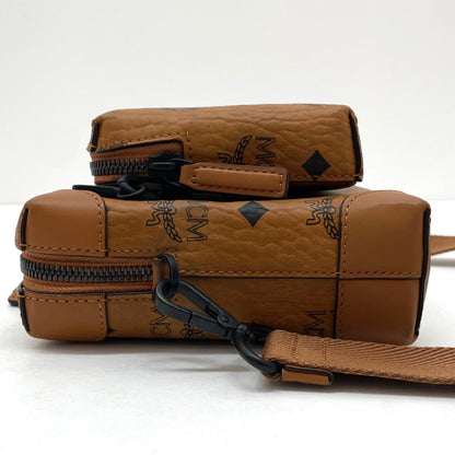 【中古】MCM | エム・シー・エム　ヴィセトス オリジナル マルチファンクション ショルダーバッグ MMRBSBF05C0001　キャメル【尾張小牧店】