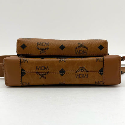 【中古】MCM | エム・シー・エム　ヴィセトス オリジナル マルチファンクション ショルダーバッグ MMRBSBF05C0001　キャメル【尾張小牧店】