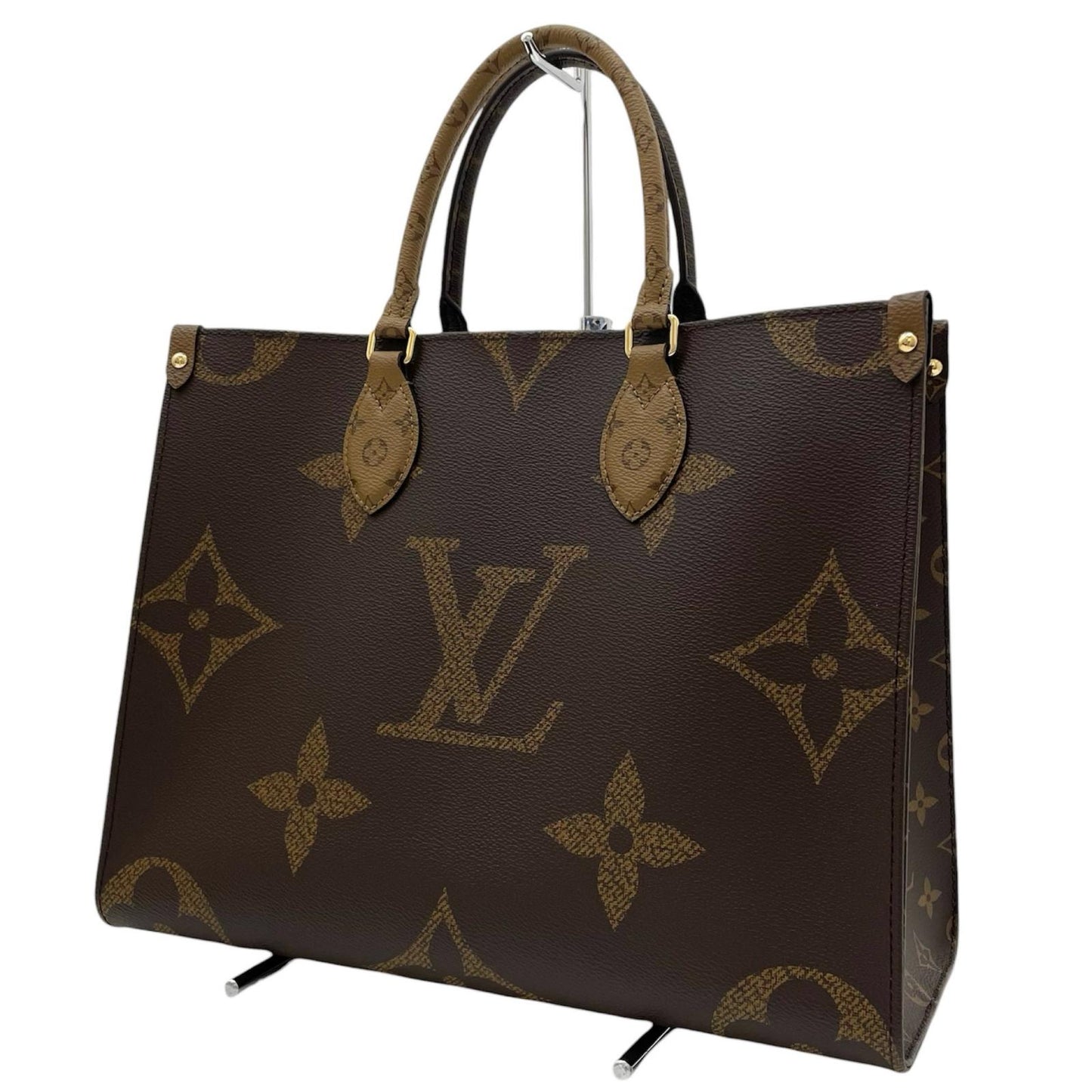 【中古】LOUIS VUITTON | ルイ・ヴィトン オンザゴーMM 2wayバッグ ハンドバッグ トートバッグ　M45321　ブラウン【尾張小牧店】