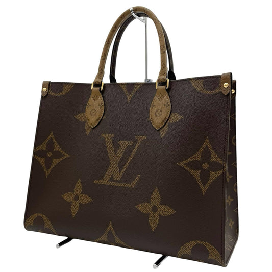 【中古】LOUIS VUITTON | ルイ・ヴィトン オンザゴーMM 2wayバッグ ハンドバッグ トートバッグ　M45321　ブラウン【尾張小牧店】