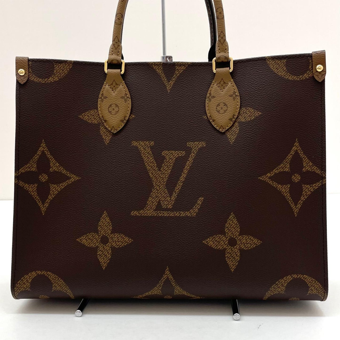 【中古】LOUIS VUITTON | ルイ・ヴィトン オンザゴーMM 2wayバッグ ハンドバッグ トートバッグ　M45321　ブラウン【尾張小牧店】