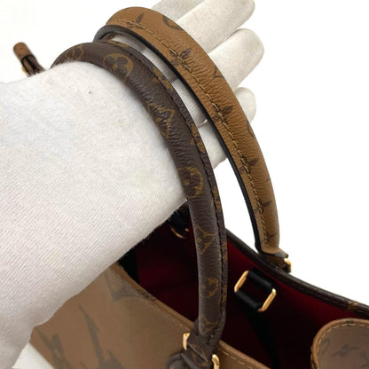 【中古】LOUIS VUITTON | ルイ・ヴィトン オンザゴーMM 2wayバッグ ハンドバッグ トートバッグ　M45321　ブラウン【尾張小牧店】
