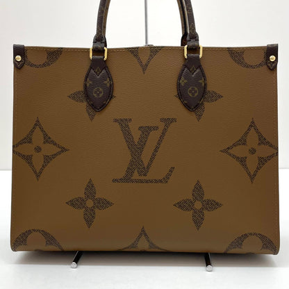 【中古】LOUIS VUITTON | ルイ・ヴィトン オンザゴーMM 2wayバッグ ハンドバッグ トートバッグ　M45321　ブラウン【尾張小牧店】